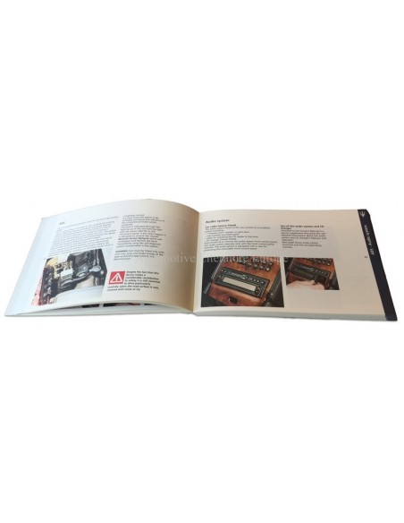 1998 MASERATI QUATTROPORTE IV INSTRUCTIEBOEKJE ENGELS