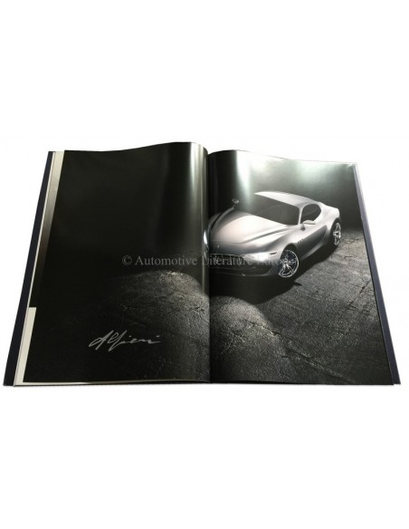 2015 MASERATI ALFIERI CONCEPT HARDCOVER BROCHURE ENGELS