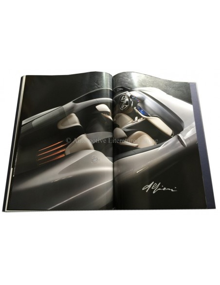 2015 MASERATI ALFIERI CONCEPT HARDCOVER BROCHURE ENGELS