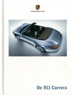 2006 PORCSHE 911 CARRERA HARDCOVER BROCHURE NEDERLANDS