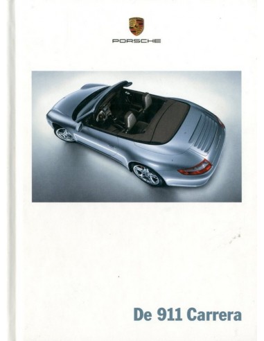 2006 PORCSHE 911 CARRERA HARDCOVER BROCHURE NEDERLANDS