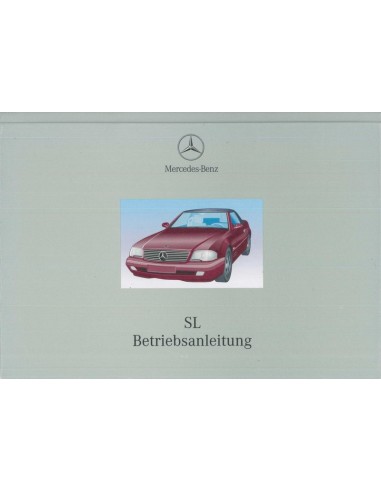1999 MERCEDES BENZ SL KLASSE INSTRUCTIEBOEKJE DUITS