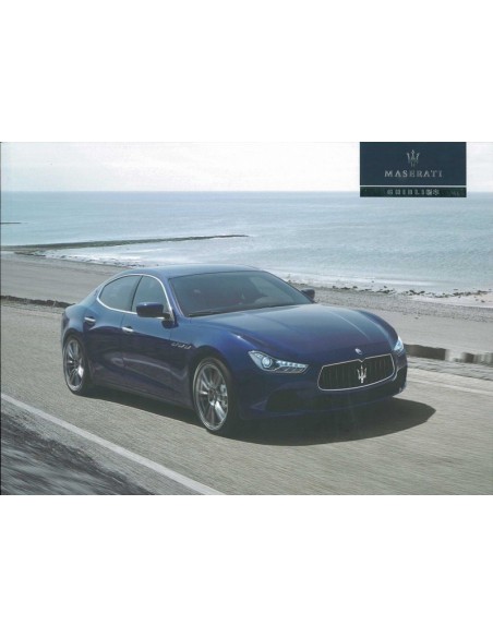 2014 MASERATI GHIBLI BROCHURE CHINEES