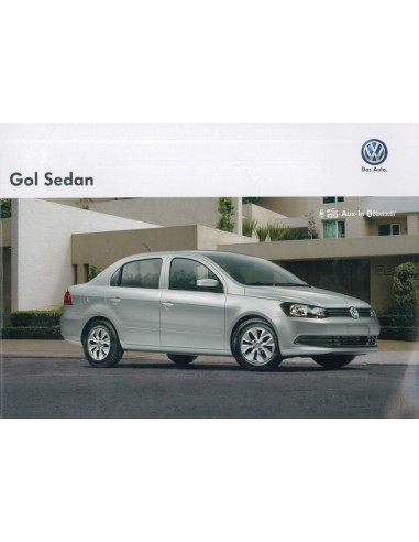 2015 VOLKSWAGEN GOL SEDAN BROCHURE SPAANS