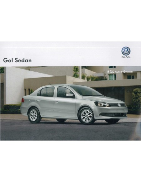 2015 VOLKSWAGEN GOL SEDAN BROCHURE SPAANS