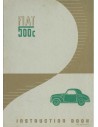 1951 FIAT 500 C INSTRUCTIEBOEKJE ENGELS