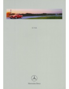 1999 MERCEDES BENZ SLK BROCHURE FRANS