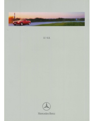 1999 MERCEDES BENZ SLK BROCHURE FRANS
