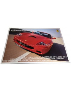2002 FERRARI 575M MARANELLO POSTER 1808/02