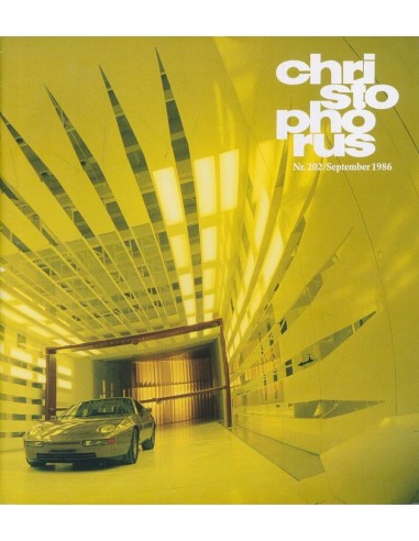 1986 PORSCHE CHRISTOPHORUS MAGAZINE 202 DUITS