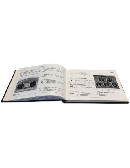 2002 BENTLEY ARNAGE T INSTRUCTIEBOEKJE DUITS