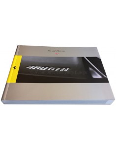 2015 FERRARI 488 GTB INSTRUCTIEBOEKJE ENGELS