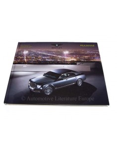 2013 BENTLEY MULSANNE HARDCOVER BROCHURE DUITS