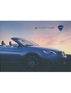 2012 LANCIA FLAVIA CABRIOLET HARDCOVER BROCHURE ENGELS