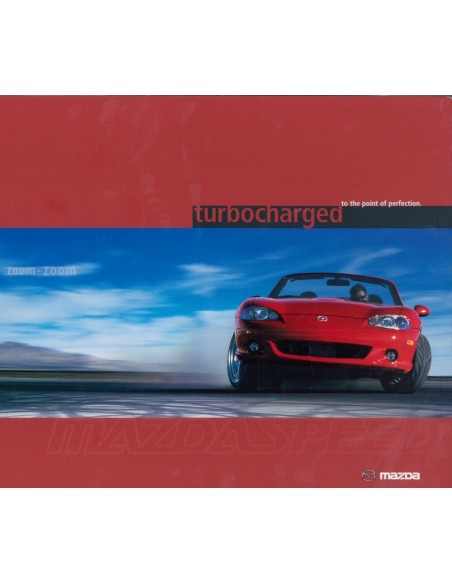 2004 MAZDA MX-5 MIATA BROCHURE ENGELS USA