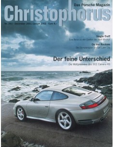 2001 PORSCHE CHRISTOPHORUS MAGAZINE 293 DUITS