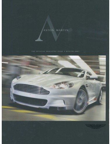 2007 ASTON MARTIN MAGAZINE WINTER ENGLISCH
