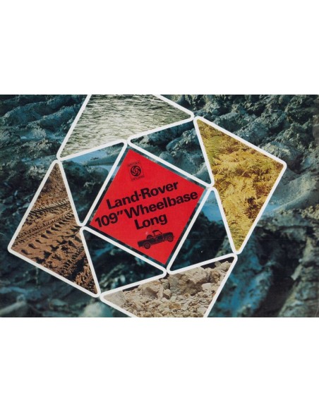 1974 LAND ROVER 109 WHEELBASE REGULAR BROCHURE ENGELS