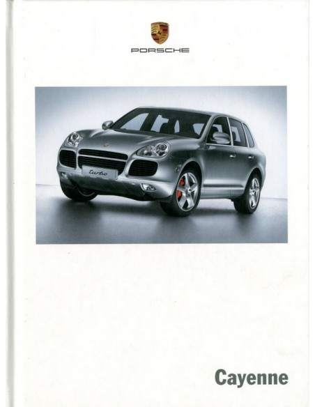 2006 PORSCHE CAYENNE HARDCOVER BROCHURE ENGELS