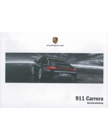 2009 PORSCHE 911 CARRERA INSTRUCTIEBOEKJE DUITS