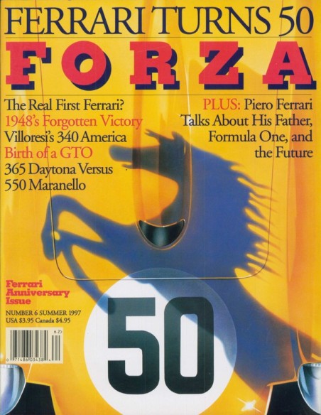 1997 FERRARI FORZA MAGAZINE 6 ENGELS
