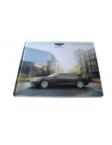 2013 BENTLEY FLYING SPUR HARDCOVER BROCHURE RUSSISCH