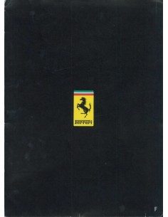 1984 FERRARI 288 GTO PERSMAP FRANS 305/84 & ZINCROX BROCHURE 306/84