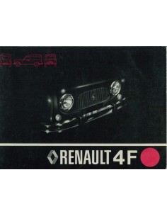 1976 FASA RENAULT 4F INSTRUCTIEBOEKJE SPAANS