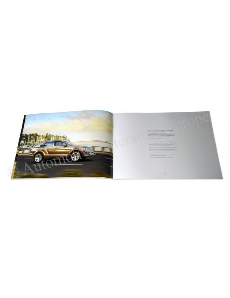 2016 BENTLEY BENTAYGA BROCHURE ENGELS