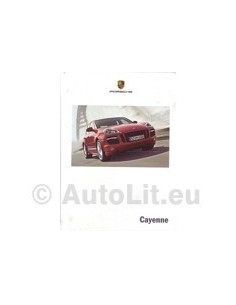 2008 PORSCHE CAYENNE HARDCOVER BROCHURE ENGELS