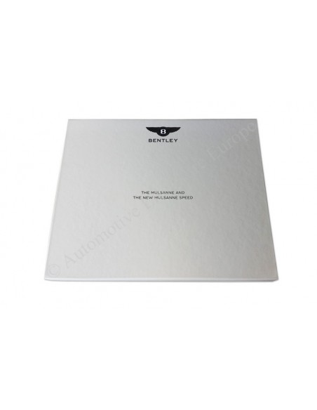 2015 BENTLEY MULSANNE & SPEED HARDCOVER BROCHURE ENGELS