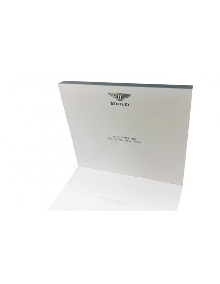 2015 BENTLEY MULSANNE & SPEED HARDCOVER BROCHURE ENGELS