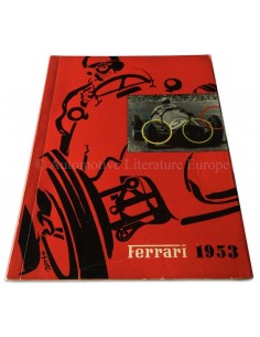 1953 FERRARI JAARBOEK ITALIAANS