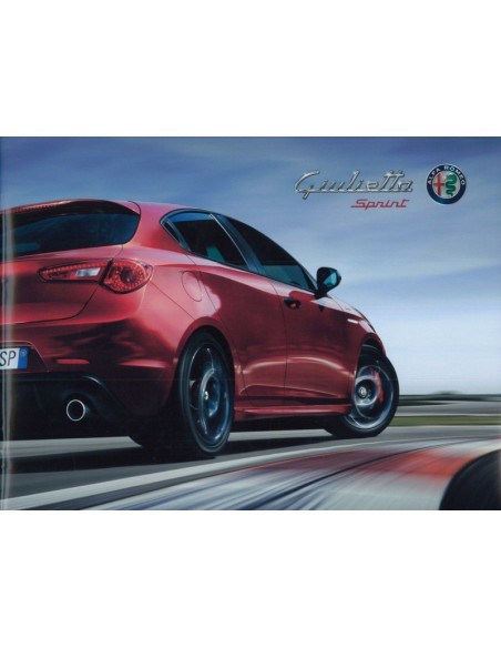 2015 ALFA ROMEO GIULIETTA SPRINT PROSPEKT ITALIENISCH