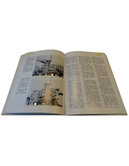 1972 FERRARI DINO 246 GT INSTRUCTIEBOEKJE