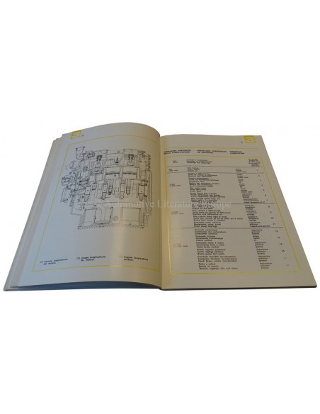 1972 FERRARI DINO 246 GT INSTRUCTIEBOEKJE