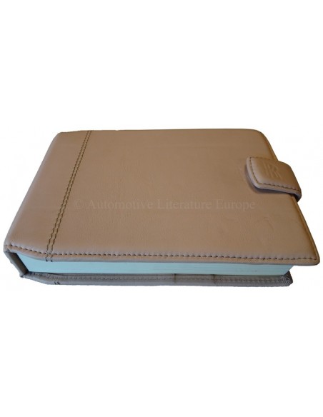 2005 ROLLS ROYCE PHANTOM BETRIEBSANLEITUNG + WARTUNGSHEFT ENGLISCH