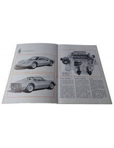 1972 FERRARI DINO 246 GT INSTRUCTIEBOEKJE 2