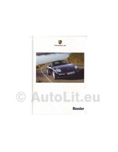 2006 PORSCHE BOXSTER HARDCOVER BROCHURE DUITS