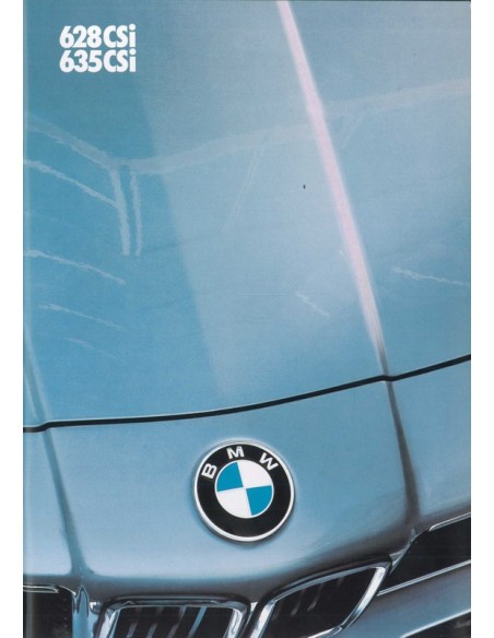 1983 BMW 6 SERIE BROCHURE DUITS