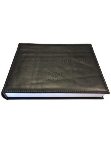 2008 BENTLEY CONTINENTAL FLYING SPUR SPEED INSTRUCTIEBOEKJE DUITS