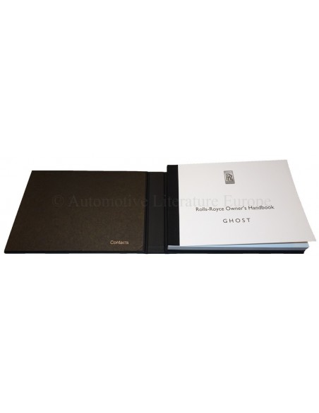 2014 ROLLS ROYCE GHOST OWNER'S MANUAL + SERVICEBOOK ENGLISH