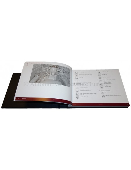 2014 ROLLS ROYCE GHOST INSTRUCTIEBOEKJE + SERVICEBOEK ENGELS