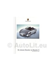 2004 PORSCHE BOXSTER HARDCOVER BROCHURE NEDERLANDS