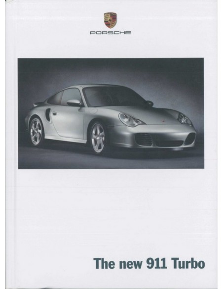 2000 PORSCHE 911 TURBO HARDCOVER BROCHURE ENGELS