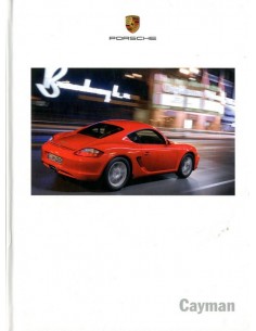 2008 PORSCHE CAYMAN HARDBACK BROCHURE DUTCH