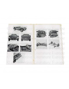 1953 MASERATI A6GCS/2000 C.S.A.I. HOMOLOGATION DATENBLATT ITALIENISCH 2