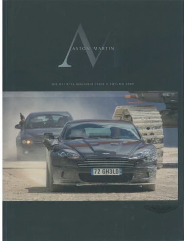 2008 ASTON MARTIN MAGAZINE AUTUMN ENGLISCH