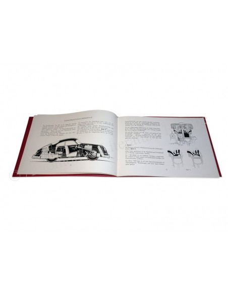 1964 PORSCHE 356 C INSTRUCTIEBOEKJE DUITS