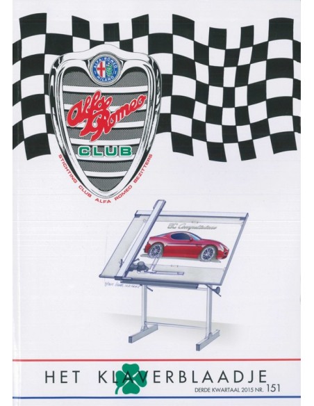 2015 ALFA ROMEO CLUB HET KLAVERBLAADJE 151 NEDERLANDS